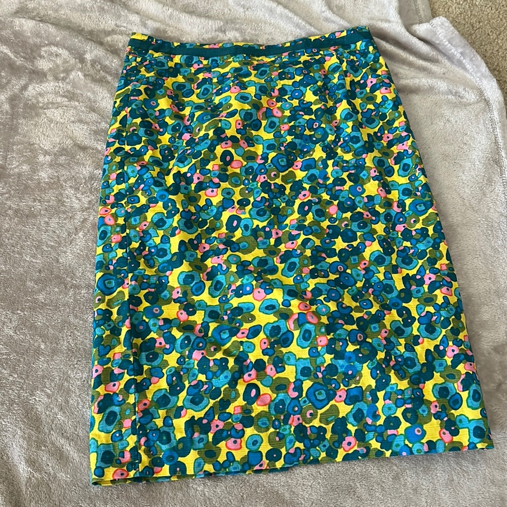 Boden colorful pencil skirt